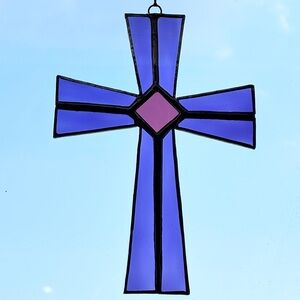 Stained Glass Cross